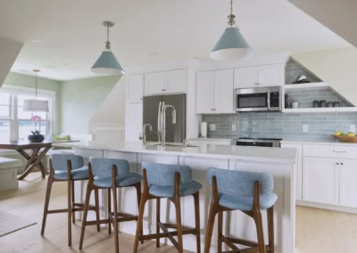 View of kitchen designed by Common Thread Interiors