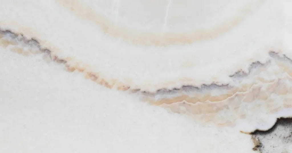 stone-countertop-up-close A white and beige stone countertop up close